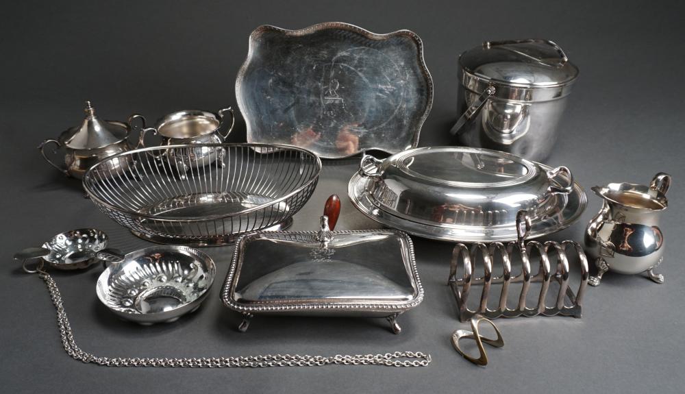 AMERICAN SILVER PLATE COVERED