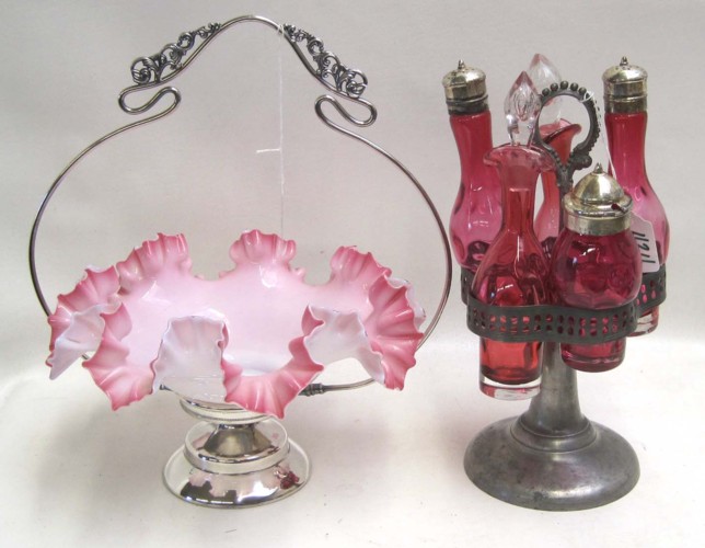 AMERICAN SILVER PLATED BRIDE'S