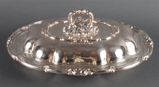 American silver-plated covered