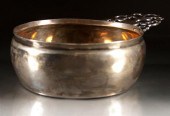American silver porringer, San