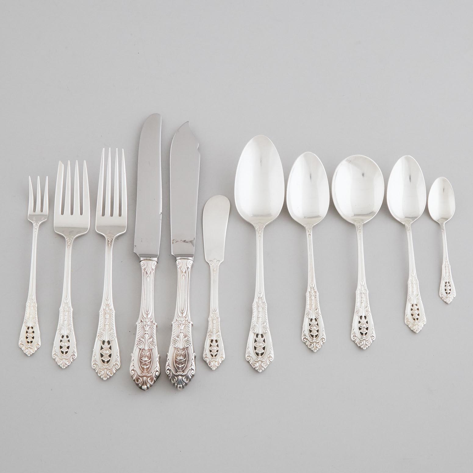 American Silver ‘Rosepoint’ Pattern