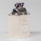 AMERICAN SILVER TABLE LIGHTER