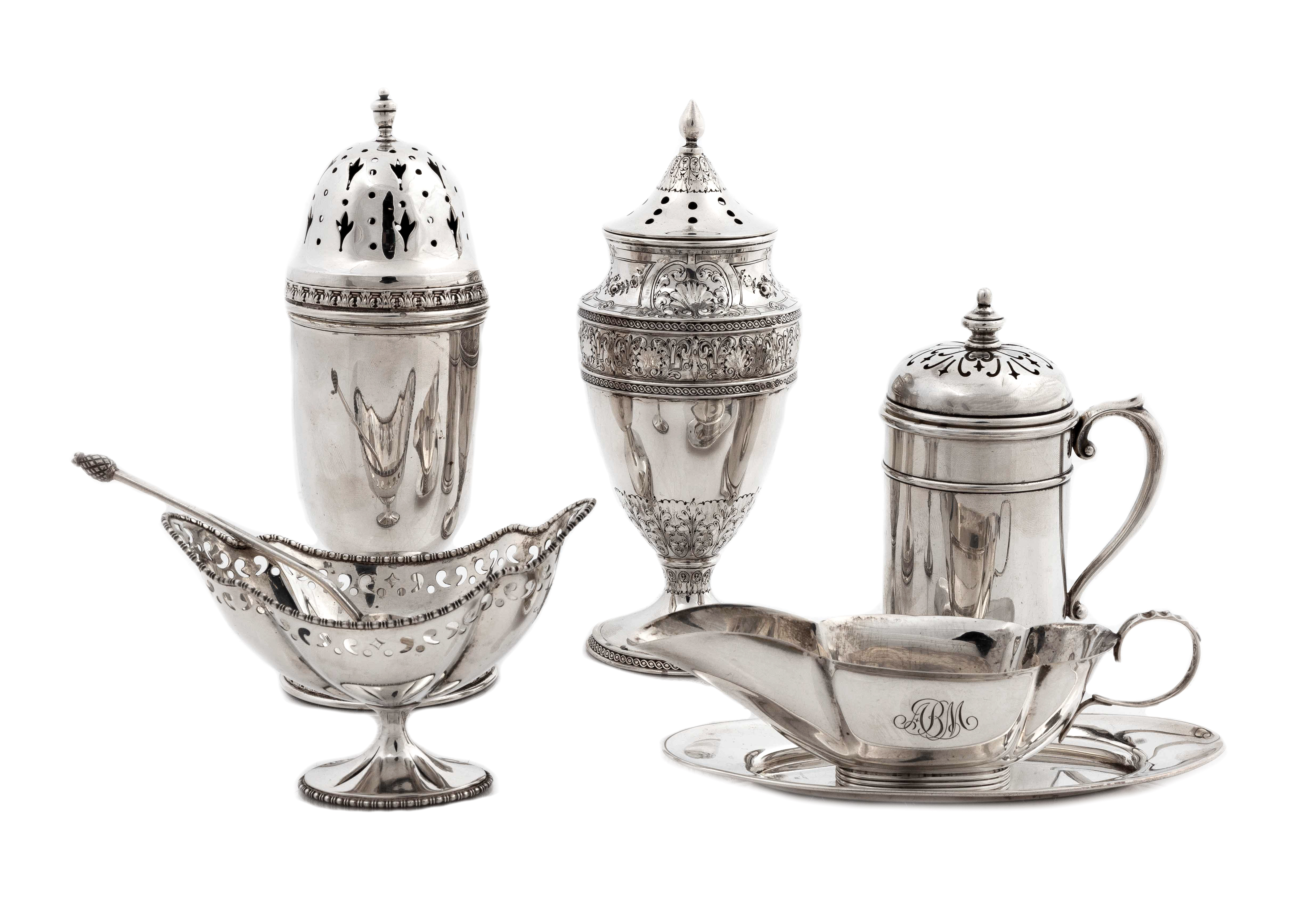 AMERICAN SILVER TABLEWARE Including