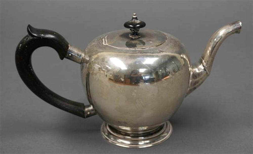 AMERICAN SILVER TEAPOT IN THE