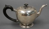 AMERICAN SILVER TEAPOT IN THE