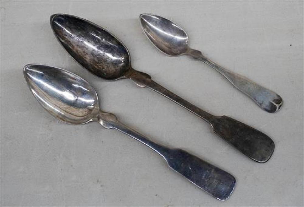 AMERICAN SILVER TEASPOON AND TWO