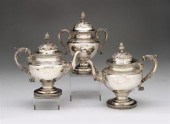 American silver three-piece pa