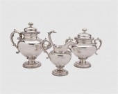AMERICAN SILVER THREE PIECE TE