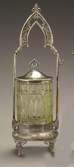 American Silverplate Pickle Caster,