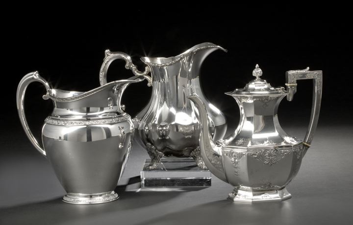 American Silverplate Water Pitcher,