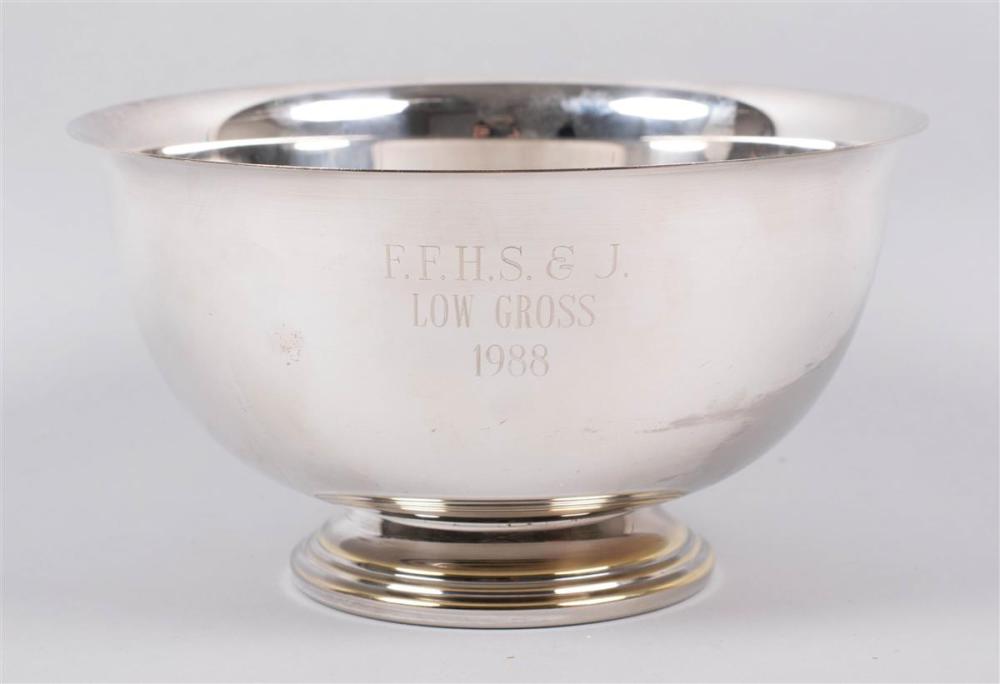 AMERICAN SILVERPLATED TROPHY REVERE