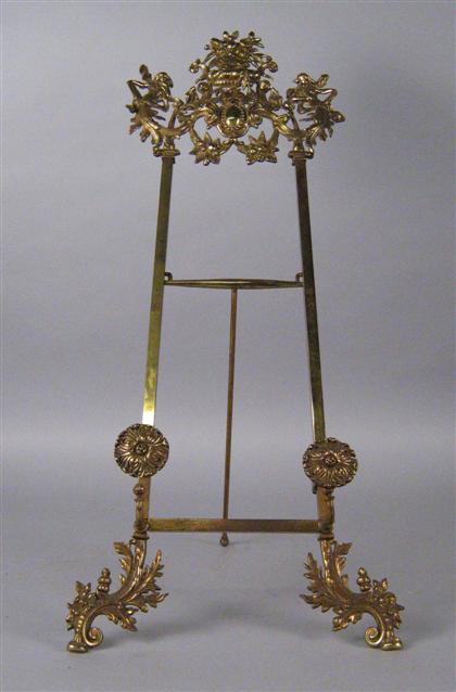American small brass easel   