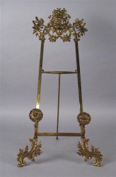 American small brass easel