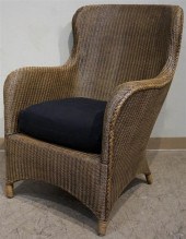 AMERICAN STAINED WICKER LOUNGE