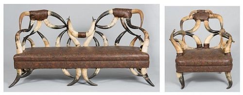 AMERICAN STEER HORN COUCH &