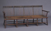 AMERICAN STENCILED WOOD WINDSO