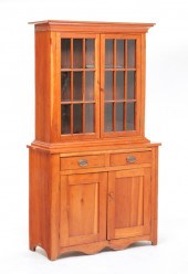 AMERICAN STEP BACK CUPBOARD. M