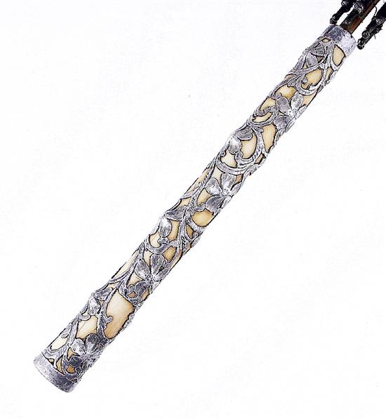 American sterling and ivory handled