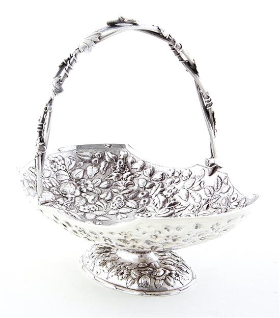American sterling basket by Peter