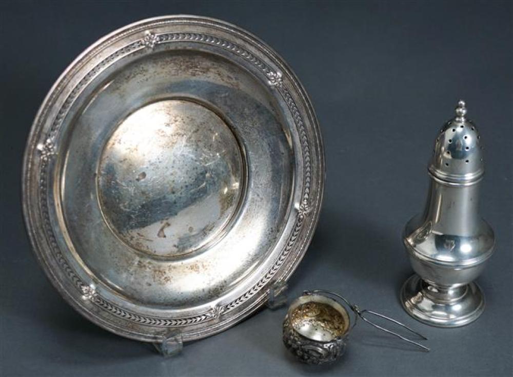 AMERICAN STERLING CAKE PLATE,