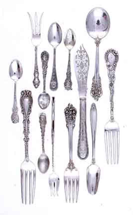 American sterling flatware 10