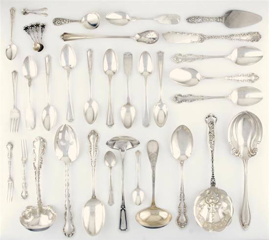 American sterling flatware and