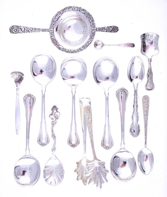 American sterling flatware Kirk