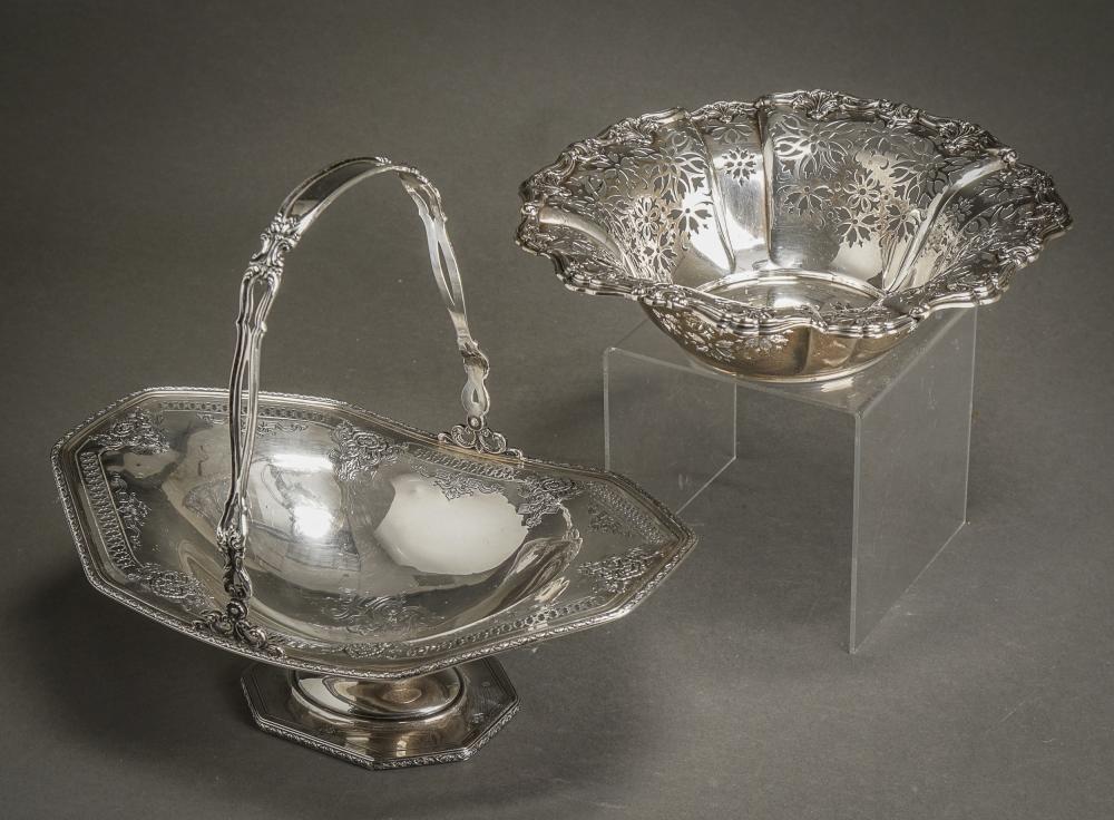 AMERICAN STERLING FRUIT BASKET