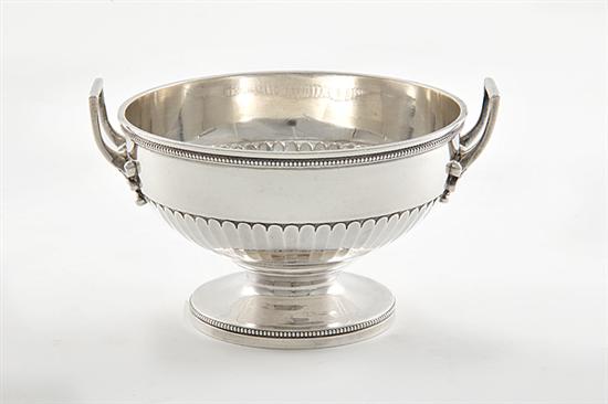American sterling pedestal dish