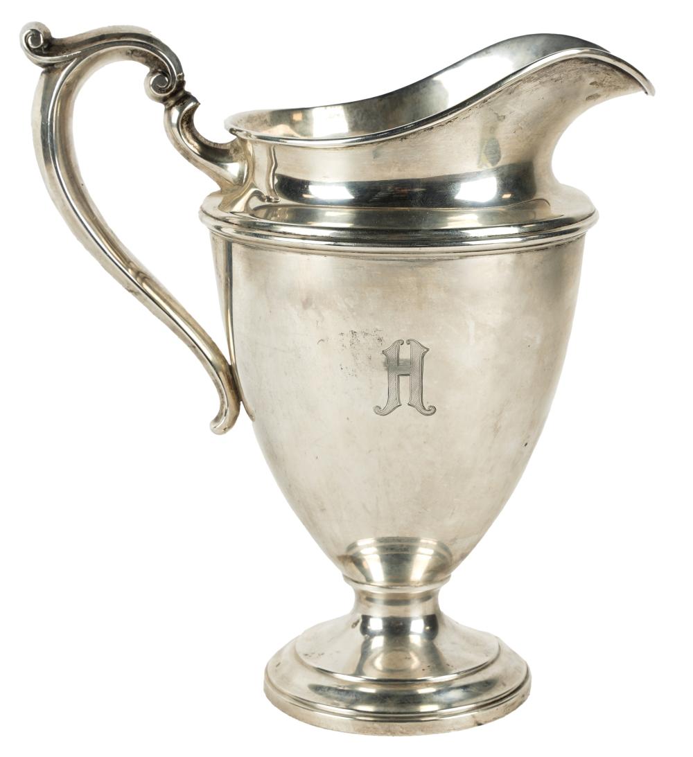 AMERICAN STERLING PITCHERWebster
