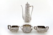 American sterling repousse cof