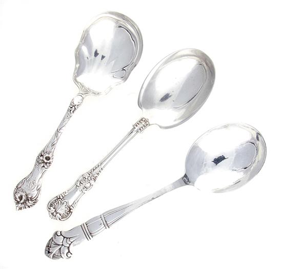 American sterling serving pieces