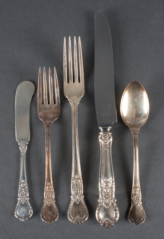 American sterling silver 31-piece