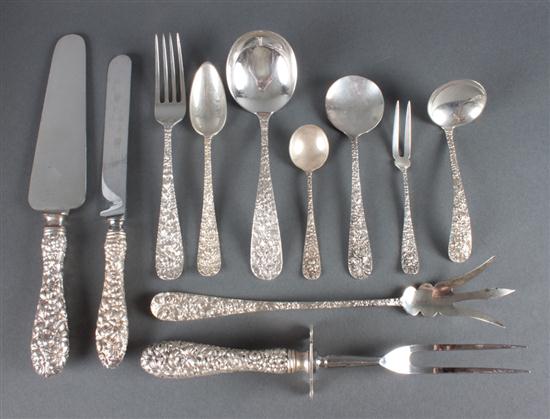 American sterling silver 60-piece