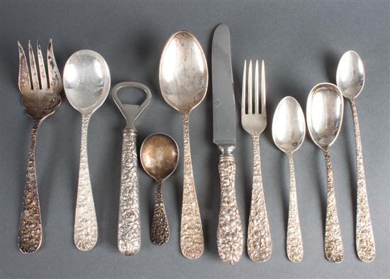 American sterling silver 82-piece