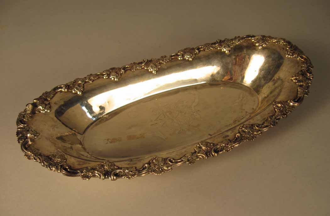American sterling silver bread