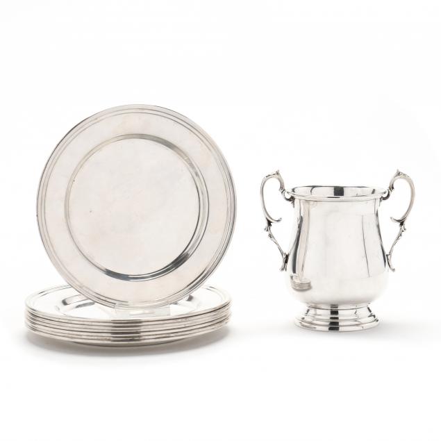 AMERICAN STERLING SILVER CUP AND