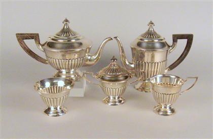 American sterling silver five piece
