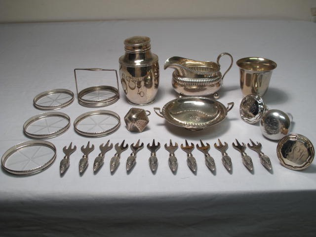 American sterling silver group