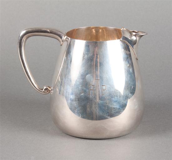 American sterling silver pitcher