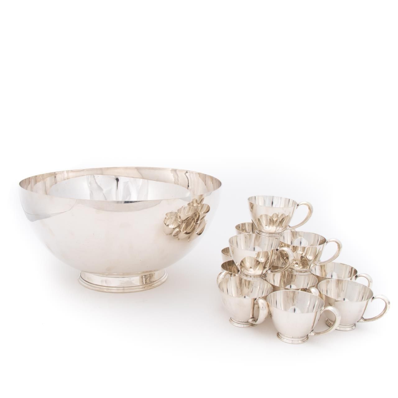 AMERICAN STERLING SILVER PUNCH BOWL