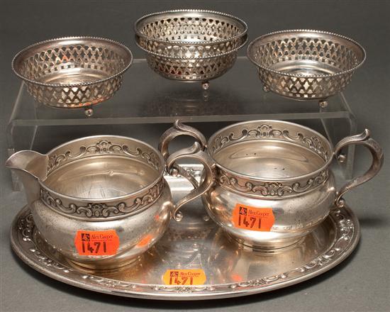 American sterling silver sugar