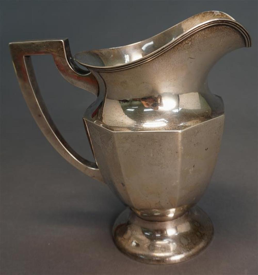 AMERICAN STERLING WATER PITCHER, H: