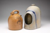 AMERICAN STONEWARE BATTER JUG