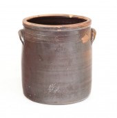 AMERICAN STONEWARE CROCK. Poss