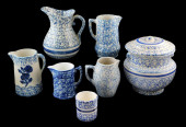 AMERICAN STONEWARE, SEVEN PIEC