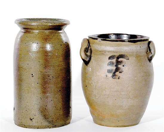 American stoneware storage jars