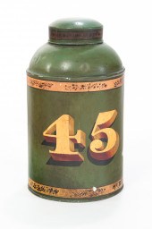AMERICAN STORE TEA CANISTER. L