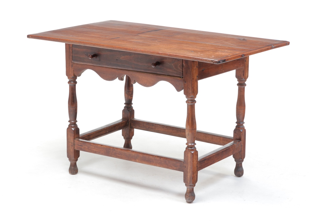 AMERICAN STRETCHER BASE TABLE. Late