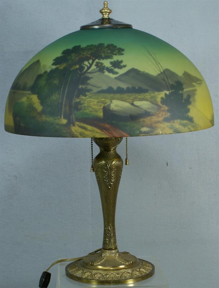 American table lamp with a